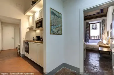 Cucina o angolo cottura di Tegolaio Apartments by Mamo Florence