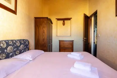Letto o letti in una camera di Oltrarno Apartment