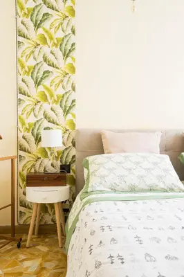 Letto o letti in una camera di Florence Station Guesthouse