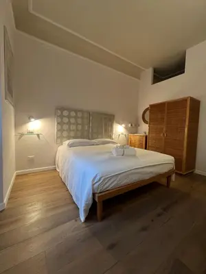 Letto o letti in una camera di Bed&Bed Cassia