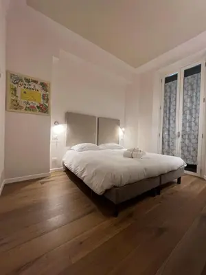 Letto o letti in una camera di Bed&Bed Cassia