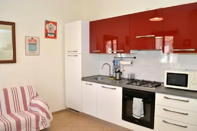 Cucina o angolo cottura di Casa Olivia