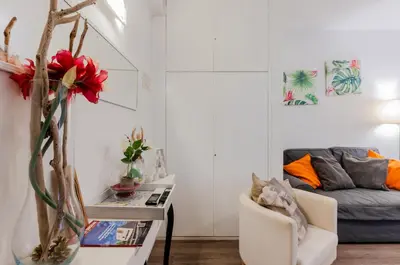 Area soggiorno di GuestHost - Ponte Vecchio & Boboli Modern Apartment