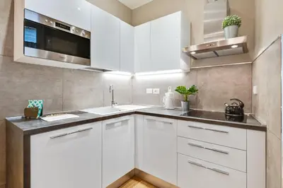 Cucina o angolo cottura di GuestHost - Palazzo Pitti & Ponte Vecchio Cozy Flat