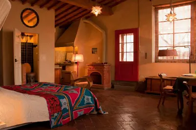 Letto o letti in una camera di Le Tre Stanze