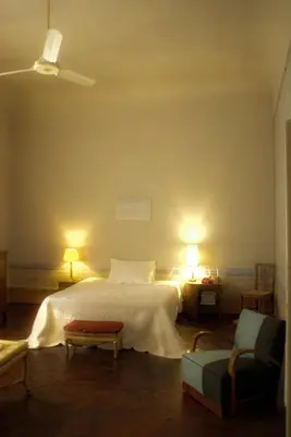 Letto o letti in una camera di Le Tre Stanze