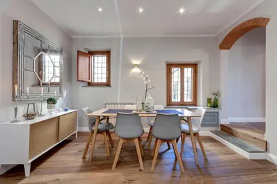 Planimetria di Faenza Apartment by Mamo Florence