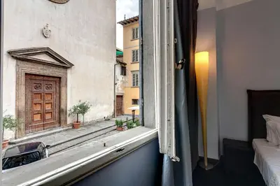 Balcone o terrazza di San Niccolò Apartment by Mamo Florence