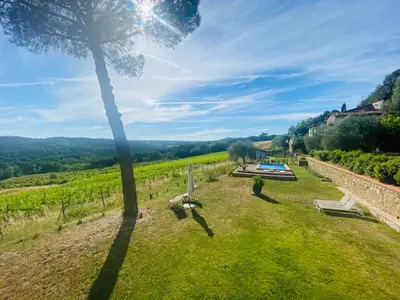 Paesaggio naturale nelle vicinanze della casa vacanze