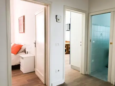 Letto o letti in una camera di Villino Amelia