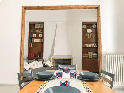 Biblioteca nell'appartamento