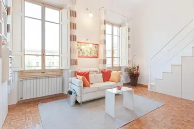 Area soggiorno di GuestHost - Piazza San Marco Studio Flat