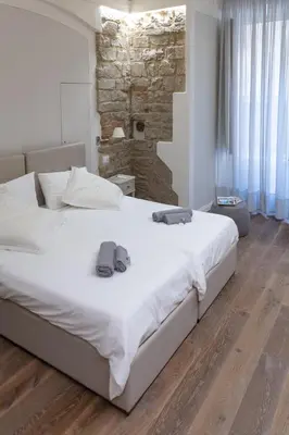 Letto o letti in una camera di Casini’s house