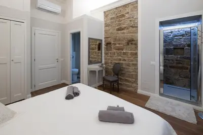 Letto o letti in una camera di Casini’s house