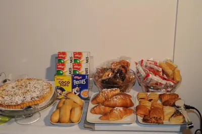 Cibo presso il bed & breakfast o nelle vicinanze