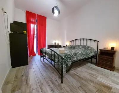 Letto o letti in una camera di Kos