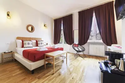 Letto o letti in una camera di Lavagnini My Place B&B