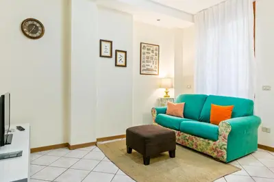 Area soggiorno di GuestHost - Borgo Pinti Cozy Flat