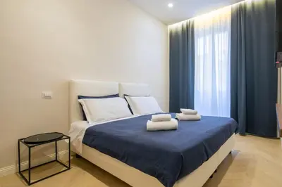 Letto o letti in una camera di Luxury Blue Duomo by Mmega
