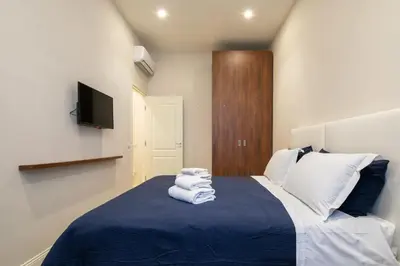 Letto o letti in una camera di Luxury Blue Duomo by Mmega