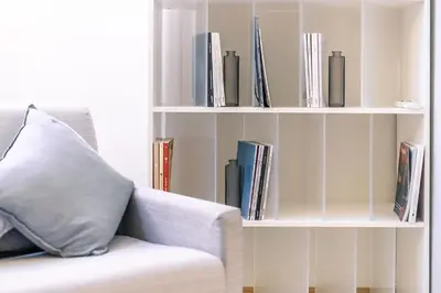 Biblioteca nell'appartamento
