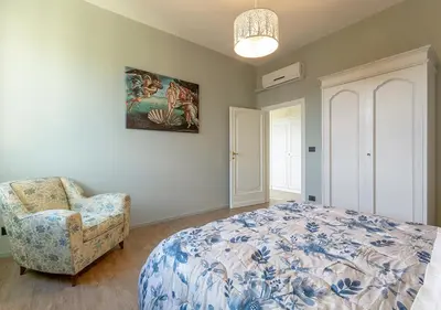 Letto o letti in una camera di Casa di Paola - terrace with view in Florence