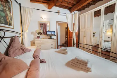 Letto o letti in una camera di Aleri