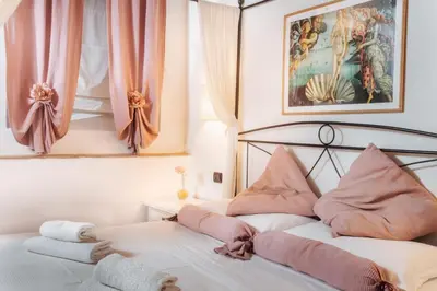 Letto o letti in una camera di Aleri