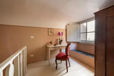 Area soggiorno di Apartments Florence- Palazzo Pitti