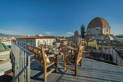 Balcone o terrazza di Apartments Florence - Duomo
