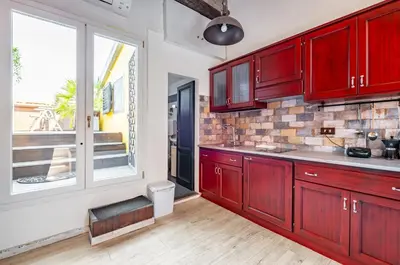 Cucina o angolo cottura di GuestHost - Gioberti Cozy Apartment con Terrazzo