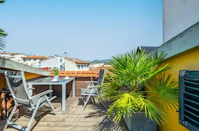 Balcone o terrazza di GuestHost - Gioberti Cozy Apartment con Terrazzo