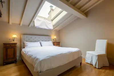 Letto o letti in una camera di San Jacopo Top by Mmega
