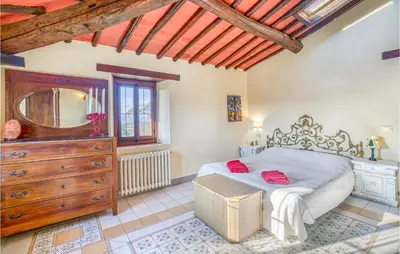 Letto o letti in una camera di Beautiful Home In Greve In Chianti
