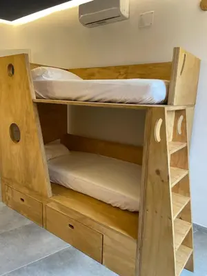 Letto o letti in una camera di Hotel Paola
