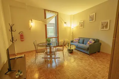 Area soggiorno di Darling Apartment With Stunning Views On Duomo