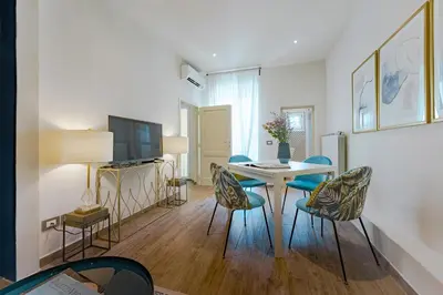 TV o dispositivi per l'intrattenimento presso Via Macci, 59 - Florence Charming Apartments - Stylish apartments in a vibrant neighborhood with so comfortable beds!