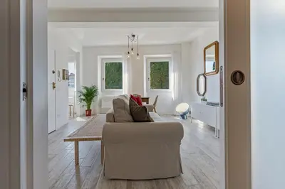 Area soggiorno di Via Avelli, 4 - Daniela - Florence Charming Apartments - Delightful and bright 3rd-floor apartment without elevator, overlooking one of Florence's most beautiful squares, Exceptionally located for exploring the city