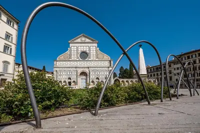 Planimetria di Via Avelli, 4 - Daniela - Florence Charming Apartments - Delightful and bright 3rd-floor apartment without elevator, overlooking one of Florence's most beautiful squares, Exceptionally located for exploring the city