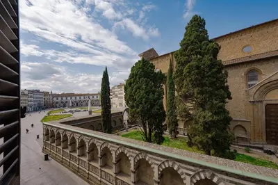 Planimetria di Via Avelli, 4 - Daniela - Florence Charming Apartments - Delightful and bright 3rd-floor apartment without elevator, overlooking one of Florence's most beautiful squares, Exceptionally located for exploring the city