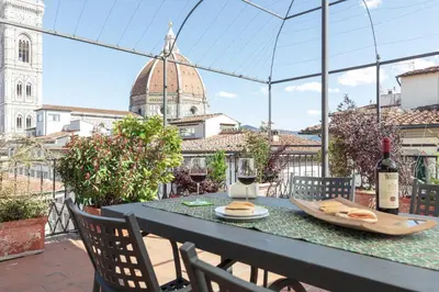 Balcone o terrazza di Duomo Secret Rooftop