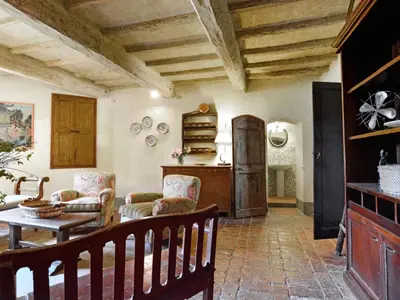 Area soggiorno di Holiday Home Casa delle Fiabe by Interhome