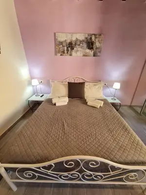 Letto o letti in una camera di Soggiorno dell Agnolo