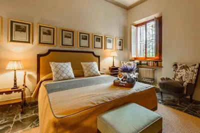 Letto o letti in una camera di Villa D'Agnola by Mmega
