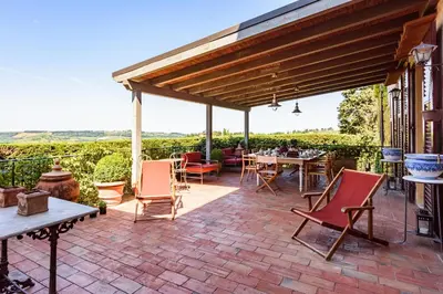 Balcone o terrazza di Villa D'Agnola by Mmega