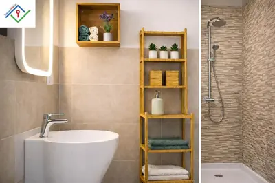 Bagno di Il Melograno con Parcheggio Privato & Terrazza