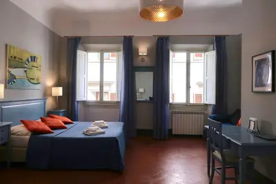 Letto o letti in una camera di Locanda Della Musica