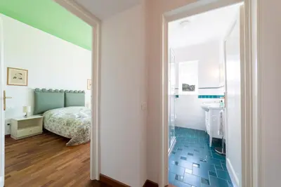 Letto o letti in una camera di Lungarno attic with private terrace and lift