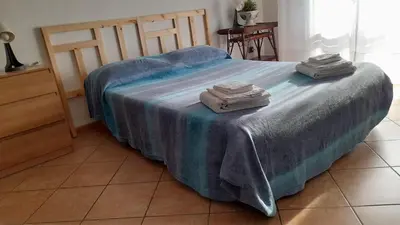 Letto o letti in una camera di Appartamento Rialdoli