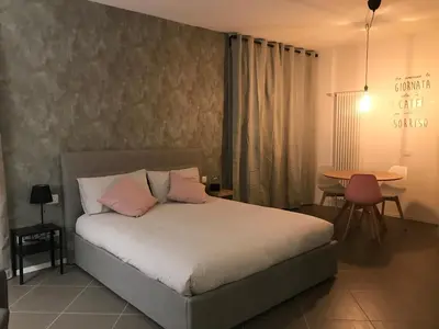 Letto o letti in una camera di Home Sweet Home